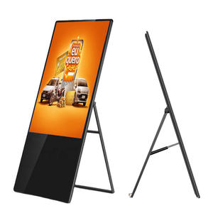 Affichage d'affiche numérique à cristaux liquides de 69 pouces Portable libère Tanding Kiosk Smart Advertising A Sign Lcd Digital Signage Display - Product Image 5
