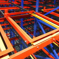 Étagère à palettes empilable en acier robuste pour entrepôt, rayonnage industriel pour stockage de marchandises, taille personnalisée, étagère de stockage commerciale