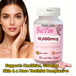 كبسولات البيوتين 10,000 ميكروغرام الأكثر مبيعًا في أوروبا وأمريكا، مكمل غذائي للشعر والبشرة والأظافر، يدعم صحة الشعر والبشرة والأظافر - Product Image 2