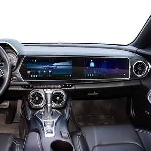 หน้าจอคู่ขนาด 12.3 นิ้ว ดีไซน์ใหม่ สำหรับ Chevrolet Camaro ปี 2016 2018 มัลติมีเดีย Android วิทยุติดรถยนต์ ชุดเครื่องเสียงติดรถยนต์ รองรับ Carplay ระบบนำทาง อัปเกรด - Product Image 2