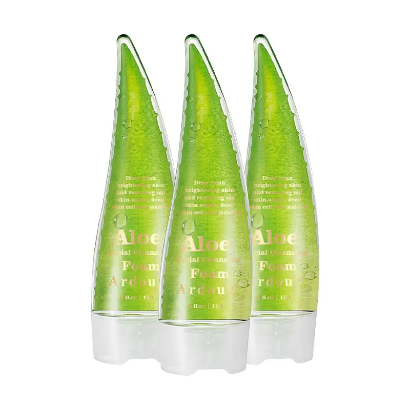 Limpiador facial coreano Producto de belleza Limpieza suave Hidratante Aloe Vera Lotus Cica Aloe Espuma limpiadora facial