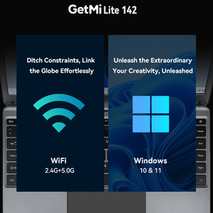 GetMi Lite 142 14インチFHD Win10新しいラップトップノートブックOEMコンピュータCPU N4020コア<span class=keywords><strong>2</strong></span>.8Ghz 6GB DDR4 64GBラップトップサポートM.<span class=keywords><strong>2</strong></span> SSD - Product Image 5