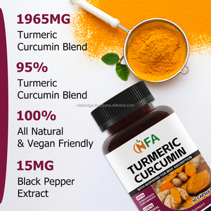 Private Label Turmeric Curcumin Capsules with Turmeric <b>Supplement</b> Promotes Healthy Immune System Promotes Antioxidant Capsules - Product Image 5