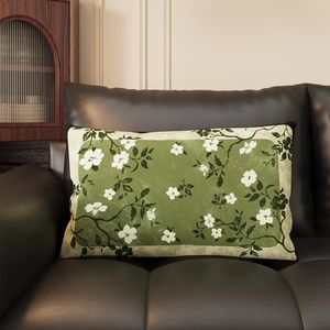 <span class=keywords><strong>Coussin</strong></span> décoratif rectangulaire vert de luxe vintage le plus vendu, <span class=keywords><strong>coussin</strong></span> de canapé, <span class=keywords><strong>coussin</strong></span> de chevet doux, <span class=keywords><strong>coussin</strong></span> de dossier - Product Image 2