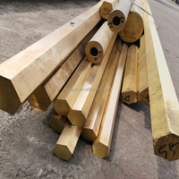 Prix de gros d'usine Barre solide en laiton H63 C2720 C27200 CuZn37 CW508L Barre hexagonale carrée en laiton