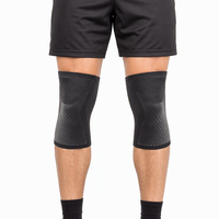 Genouillères de compression personnalisées pour l'entraînement en salle de sport, le squat, la musculation, le powerlifting, en néoprène 7 mm, avec soutien 3D pour le sport