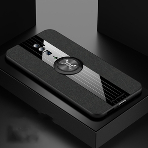 เคสกันกระแทก TPU สำหรับ <span class=keywords><strong>OPPO</strong></span> <span class=keywords><strong>Reno</strong></span> <span class=keywords><strong>10x</strong></span> <span class=keywords><strong>Zoom</strong></span> ลายผ้าเย็บ XINLI พร้อมที่วางแหวน - Product Image 1