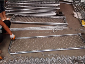 Açık galvanizli siklon tel örgü köpek kulübesi, <span class=keywords><strong>6ft</strong></span> köpek dostu kafes evi oyun parkı - Product Image 4