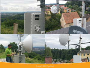 Antena de Panel <span class=keywords><strong>QTECH</strong></span> de Largo Alcance, 50 km, 23 dBi, Ganancia para Comunicaciones PTP/PTMP de 5.8 GHz, Modelo PTP 5-23 - Product Image 4