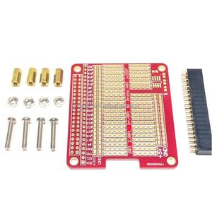 Compatible avec Raspberry Pi 2ème génération B+/A+HAT, kit de soudage DIY avec plaque perforée - Product Image 3