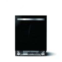 Lavavajillas Independiente de Acero Inoxidable de 220V, ODM/SMT, 16 Configuraciones, 8 Programas, Comercial, 1750W, 12 Servicios, Negro, Lavavajillas Europeos