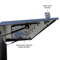 Cubierta Abatible para Camioneta, Tapa para Camioneta, Compatible con F150, Ranger, Tundra, Tacoma, Silverado, Ram, Maverick, Gladiator, GMC