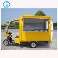 Stand de crème glacée, vélo, buffet mobile, conteneur, étal de nourriture, acier inoxydable, voiture, buffet mobile, caravane, carritos de comida en venta