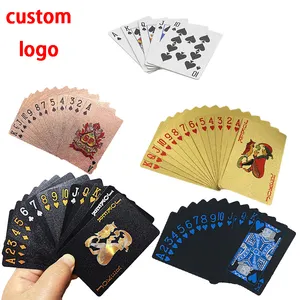Custom Printing Game Card Customized Promotional Play Card Deck Advertising Plastic Poker Paper Custom Printing Playing Cards 54