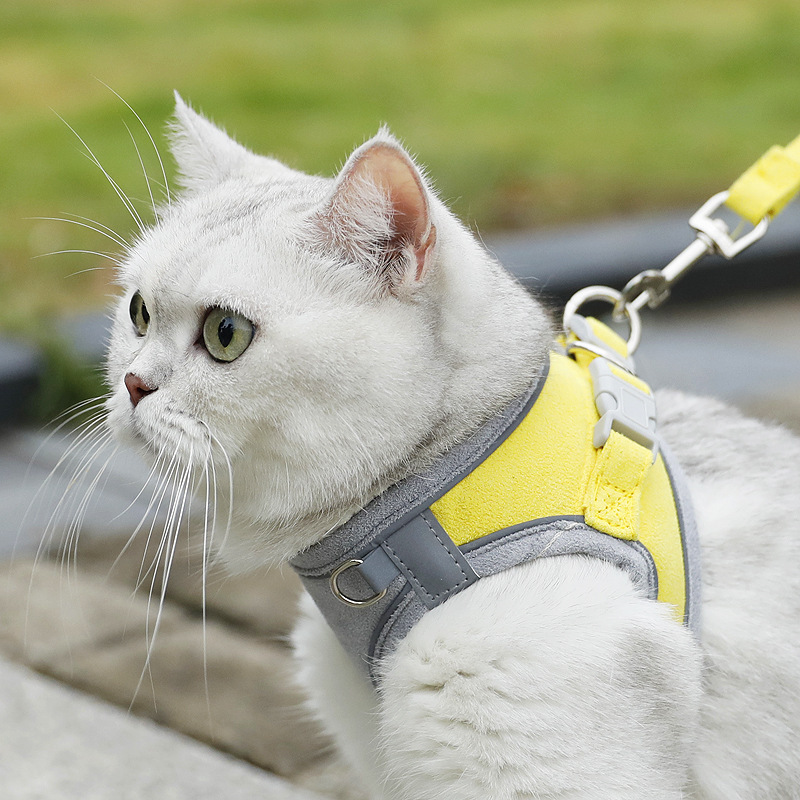 Yellow and gray splicing