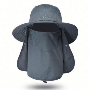 Sombrero de Pescador para Exteriores con Protección Solar, Resistente a los Rayos UV, de Secado Rápido, Plegable e Impermeable, con Cordón - Product Image 5