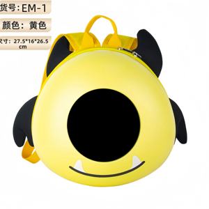 Led Children's <b>Backpack</b> Abs Oxford Fabric Cartoon Design Fashion Student Daypack Unisex Arcuate Shoulder Strap Zipper Closure - Product Image 4