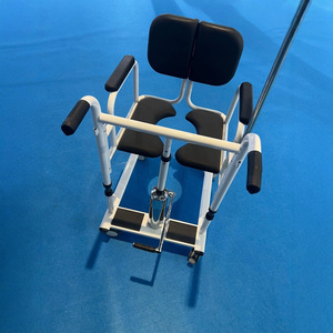 Machine de transfert multifonctionnelle pour patients âgés avec levage hydraulique, capacité 200 kg, acier au carbone noir, style moderne - Product Image 2