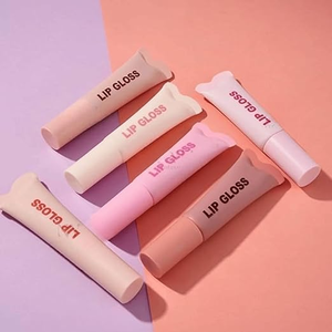 ผู้ผลิตลิปสติกแบรนด์ส่วนตัว สีชมพู ฉ่ำวาว วีแกน ใส บำรุงริมฝีปากให้อวบอิ่ม ประกายชิมเมอร์ สีชมพู - Product Image 2
