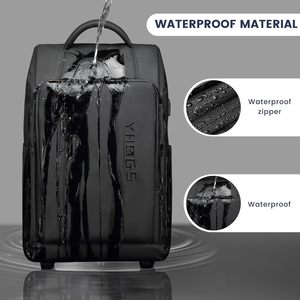 Wholesale <b>Rolling</b> Travel Luggage Large Capacity <b>Bag</b> for Men Waterproof <b>Duffle</b> Luggage <b>Bag</b> Trolley With Expandable Spinner Wheel - Product Image 2