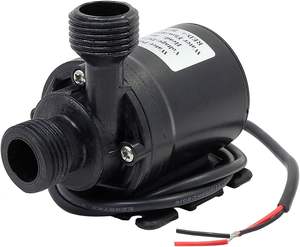 HSEAMLL DC 12V <span class=keywords><strong>Pompe</strong></span> à Eau Submersible 800L/HR <span class=keywords><strong>Pompe</strong></span> Amphibie pour Circulation d'Eau 5M Fontaine Solaire <span class=keywords><strong>Piscine</strong></span> Aquarium - Product Image 6