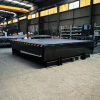 Niveleur de quai hydraulique industriel, rampe de chargement automatique pour la logistique d'entrepôt