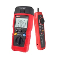 UNI-T TDR UT685B KIT Rastreador de Cables, Comprobador de Redes LAN, Detector RJ45 RJ11, Herramienta de Red Ethernet/POE con Pantalla LCD UT683, UT25CL