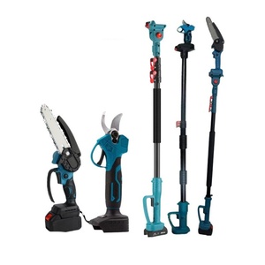 Ensemble de taille-haies électrique sans fil à batterie lithium, avec perche télescopique et mallette de transport rigide, directement de l'usine - Product Image 5