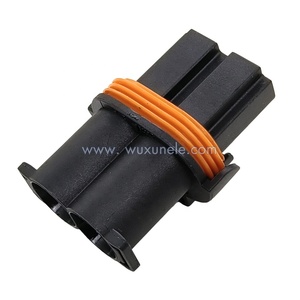 ขั้วต่อสายไฟแบบปิดผนึกสำหรับยานยนต์ WX 2 พิน พลาสติก รุ่น DJ7021B-8.0-21 สำหรับปลั๊กไฟ NG - Product Image 2