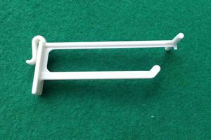 F29C Paper Shelf Paper Display Stand <b>Hooks</b> Supermarket Shelf <b>Plastic</b> <b>Hook</b> Hanging - Product Image 3