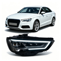 Ensemble de phares à LED pour Audi A3 2013-2016, DRL, clignotants dynamiques séquentiels, modification et mise à niveau, Plug and Play