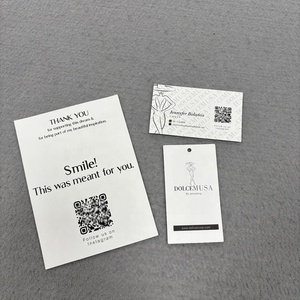 Tarjeta <span class=keywords><strong>de</strong></span> Agradecimiento Personalizada con Código QR, Tarjeta <span class=keywords><strong>de</strong></span> Visita, Tarjeta <span class=keywords><strong>de</strong></span> Papel, <span class=keywords><strong>Gracias</strong></span> <span class=keywords><strong>por</strong></span> su <span class=keywords><strong>Compra</strong></span>, Productos Impresos, Etiqueta Colgante - Product Image 4