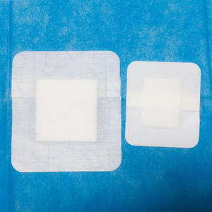 Ukuran besar 10cm X 10cm non-tenun kain kasa perban luka perekat diri penutup Pulau steril - Product Image 6