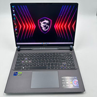 Pour ordinateur portable de jeu MSI GP68HX 13V Titan, processeur I9-13950HX, RTX 4060 (8 Go), 16 Go de RAM DDR5, SSD 1 To, écran 15,6 pouces 2,5K 240 Hz
