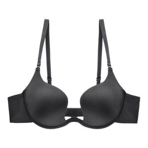 Backless Deep V Sexy Non-marking Gathered U-shaped Beauty Back Women's Underwear <b>Bra</b> Fashion - Product Image 4