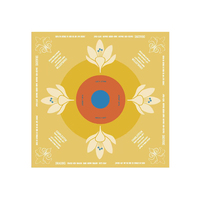 Tapis de Mahjong Américain - Tapis de jeu de société durable, écologique et portable en néoprène, cuir et caoutchouc naturel avec finition brillante/mate