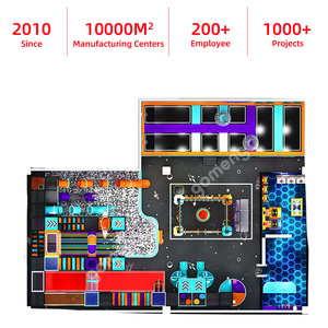 Équipement <span class=keywords><strong>de</strong></span> jeux Softplay, parcours Ninja Warrior, aire <span class=keywords><strong>de</strong></span> jeux multifonctionnelle pour enfants et adultes, équipement <span class=keywords><strong>de</strong></span> terrain <span class=keywords><strong>de</strong></span> jeux intérieur avec toboggans en spirale - Product Image 3