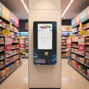 Distributeur automatique de nourriture mural ProfitWall 2026 conforme ADA avec paiement par carte de crédit, options multiples et fonction SDK pour la vente au détail - Product Image 1