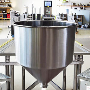 เครื่องของเหลวทรงกรวยกึ่งอัตโนมัติสำหรับซอสมะเขือเทศและสารเคมีทำจากสเตนเลสสตีลมีความแม่นยำสูงเป็นมิตรกับสิ่งแวดล้อม - Product Image 6