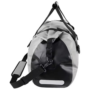 Vancharli Trung Quốc <span class=keywords><strong>PVC</strong></span> 50 literstarpaulin khô không thấm nước đi du lịch thể thao ngoài trời Duffel Ba lô với logo tùy chỉnh - Product Image 2