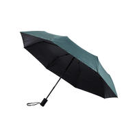 Parapluie pliable en gros de couleur pure Portable pluie automatique coupe-vent pliant publicité parapluies cadeau parapluie
