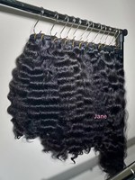 Cheveux Indiens Ondulés Bouclés Naturels en Gros, Lots de Cheveux Humains Vietnamiens Naturels Vierges Non Traités, Cheveux Humains Remy Lisses 10~30 Pouces