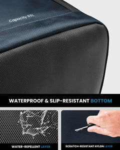 Échantillon gratuit Sac à dos imperméable grande capacité pour le ski avec doublure en polyester et fermeture à glissière Bottes de ski Bagages de voyage - Product Image 4