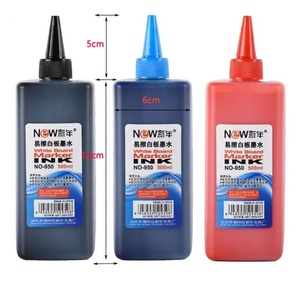 ปากกาเมจิกแบบเติมหมึกได้ รุ่นยอดนิยม 950 ขนาด 500 มล. แบบจัมโบ้ 4 สี หมึกสูตรน้ำ สำหรับเขียนไวท์บอร์ด - Product Image 6