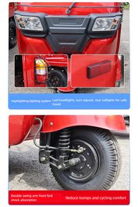 Fabrieksdirecte verkoop driewielige tuktuk benzine driewieler motorfiets benzine driewieler <span class=keywords><strong>taxi</strong></span> - Product Image 5