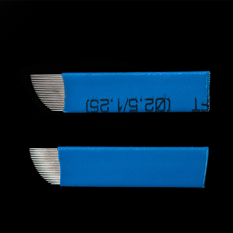 Фирменная торговая марка, оптовая продажа, нано 0,15-0,2 мм, самая резкая ПЗУ, поставки микро-микроблейдинга, иглы для микроблейдинга, лезвия