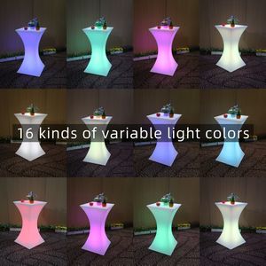 Led Round <strong>Bar</strong> Height <strong>Table</strong> Furniture (tp115) LED <strong>Bar</strong> Furniture Set - Product Image 6