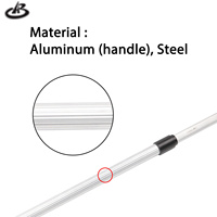Faucille de pêche à 3 ou 4 dents en alliage d'aluminium, avec hameçons à ardillons, pour la pêche au harpon et la pêche sous-marine