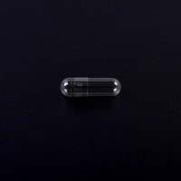 Capsules vides transparentes en HPMC certifiées DMF, toutes tailles, de bonne qualité, pour le remplissage de poudres