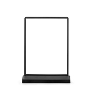 Caja de Luz para Exhibición en Ventana, Marco para Póster A4 A5 de ABS+PMMA, Ultra Delgado, Publicitario, Recargable, con Luz LED Blanca de 10000K, 2 Años de Garantía